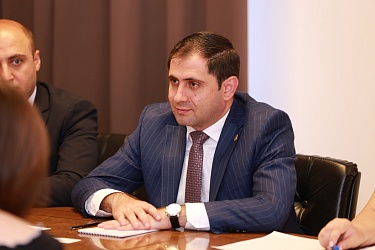 3 июля 2019 года Министр территориального управления и инфраструктур Республики Армения принял делегацию Евразийского фонда стабилизации и развития