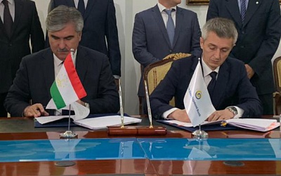 July 4, 2019 - A loan agreement in the amount of $ 40 million was signed to finance the investment project “Rehabilitation of the Nurek Hydroelectric Power Station. Phase 1 "(Republic of Tajikistan)